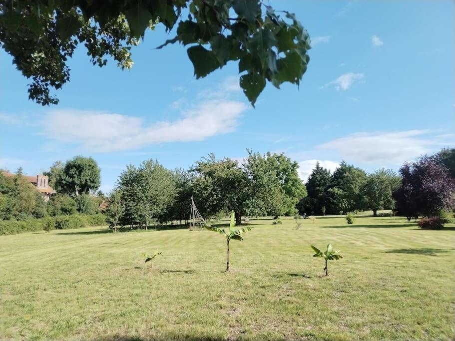 Domaine Des Cerisiers Berville-sur-Mer Exterior foto